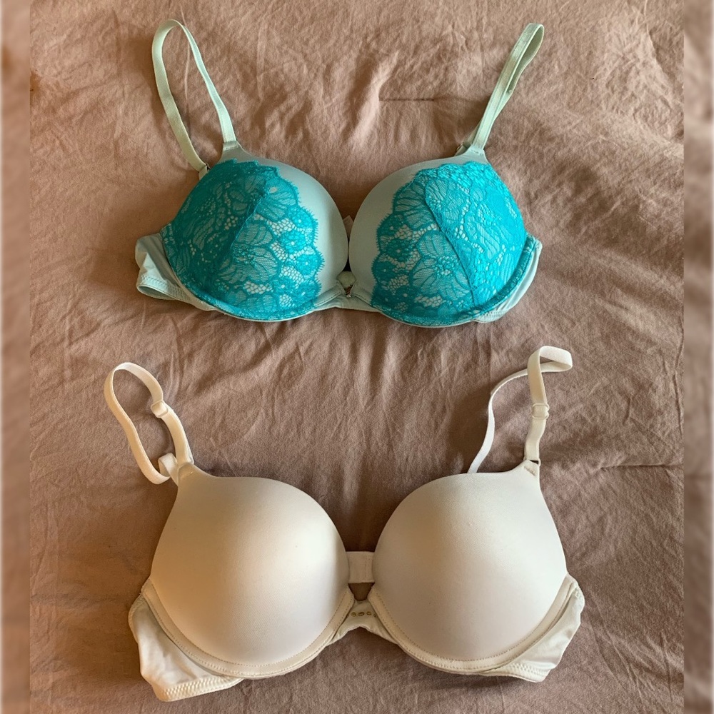 Adore Me and Maidenform 36A Extreme push up bras